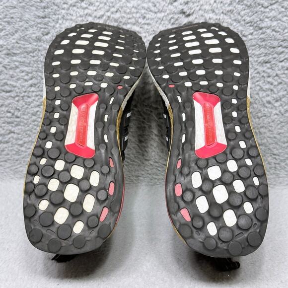 Adidas UltraBoost DNA Tokyo Mens Size 12 Running Shoes Core Black Gold - Picture 9 of 10